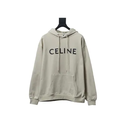 Celine Classic Capsule Collection Hoodie Khaki 01