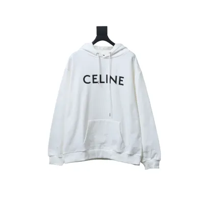 Celine Classic Capsule Collection Hoodie White 01