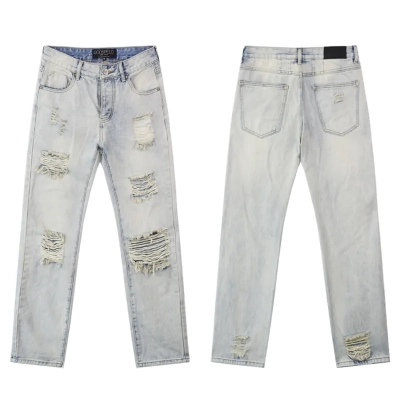 Godspeed Streetwear Denim Straight Biker Jeans #8209 Blue 01