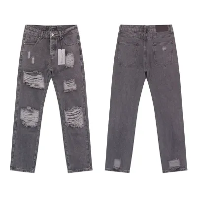 Godspeed Streetwear Denim Straight Biker Jeans #8209 Smoky Gray 01