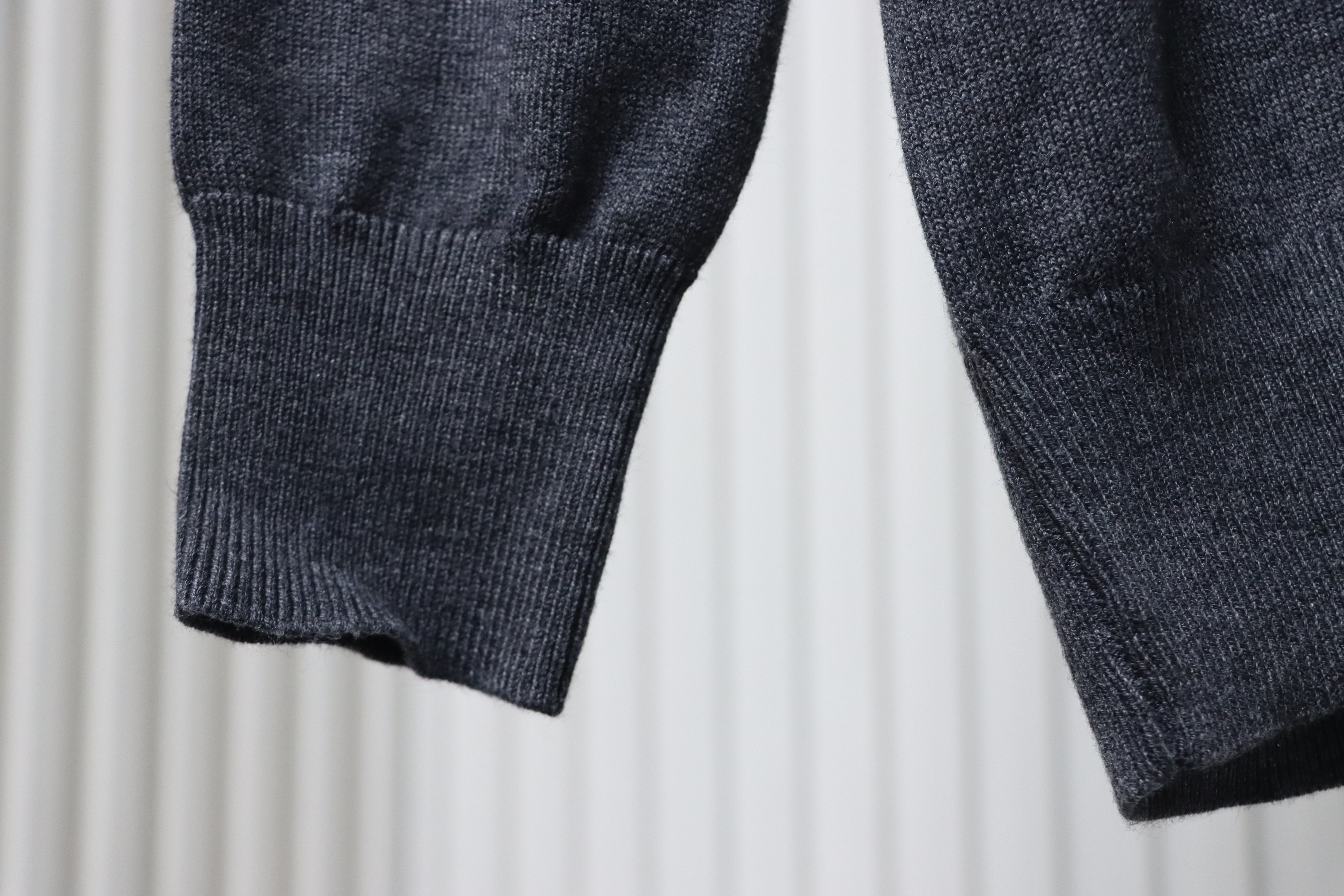 Gucci 25fw Color-blocked Trim Letter Pocket Collar Knit Sweater