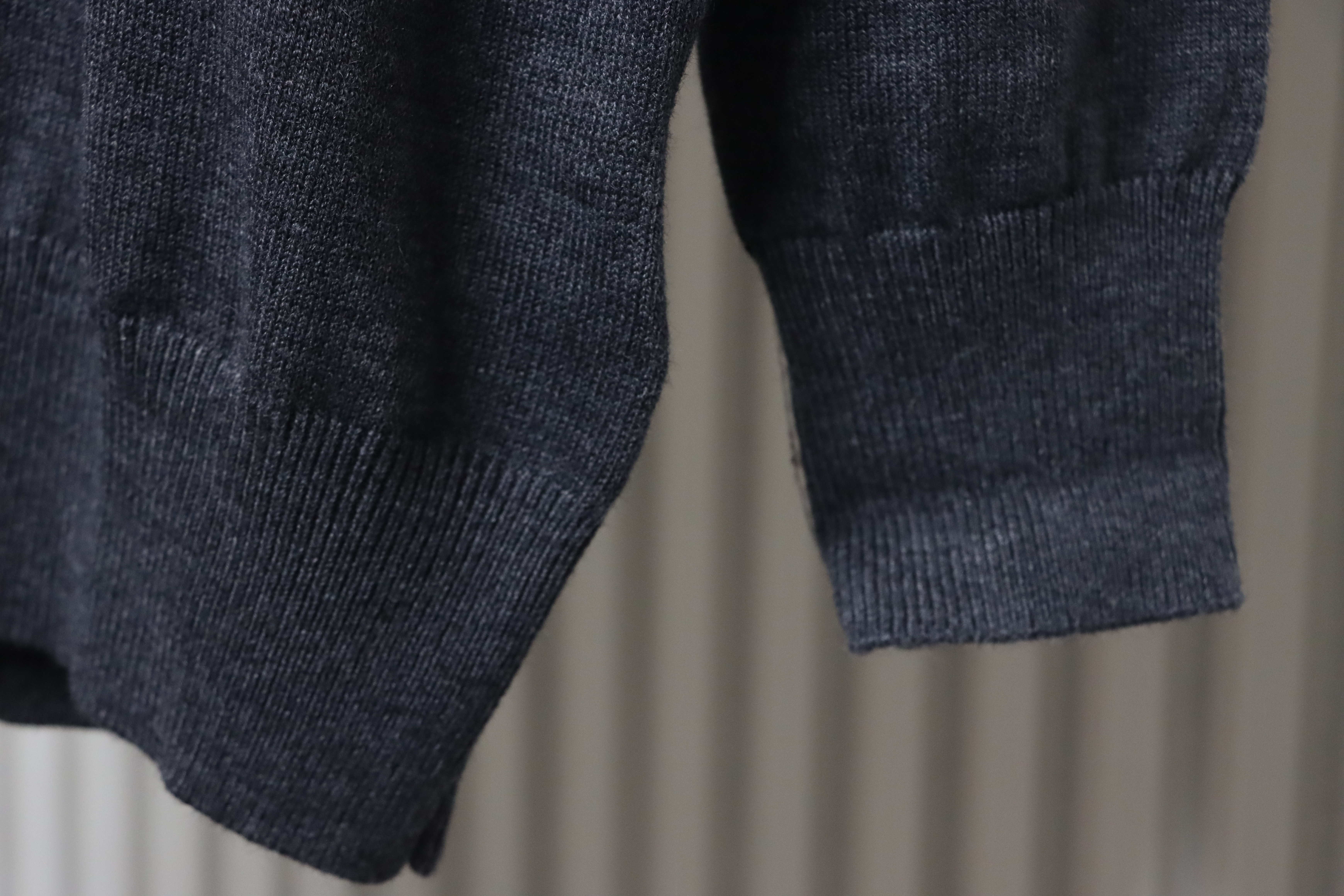 Gucci 25fw Color-blocked Trim Letter Pocket Collar Knit Sweater