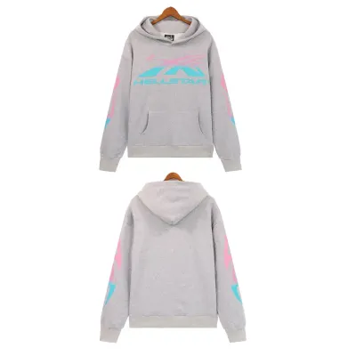 Hellsatr Pink-Blue Colorful Tracksuit #5659-8192 Gray 02