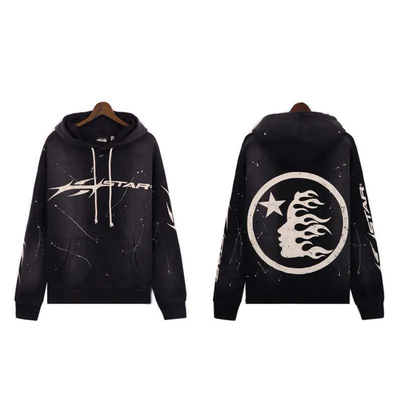 Hellstar Hstar Hoodie & Sweatpants Set #8201-5669 Black