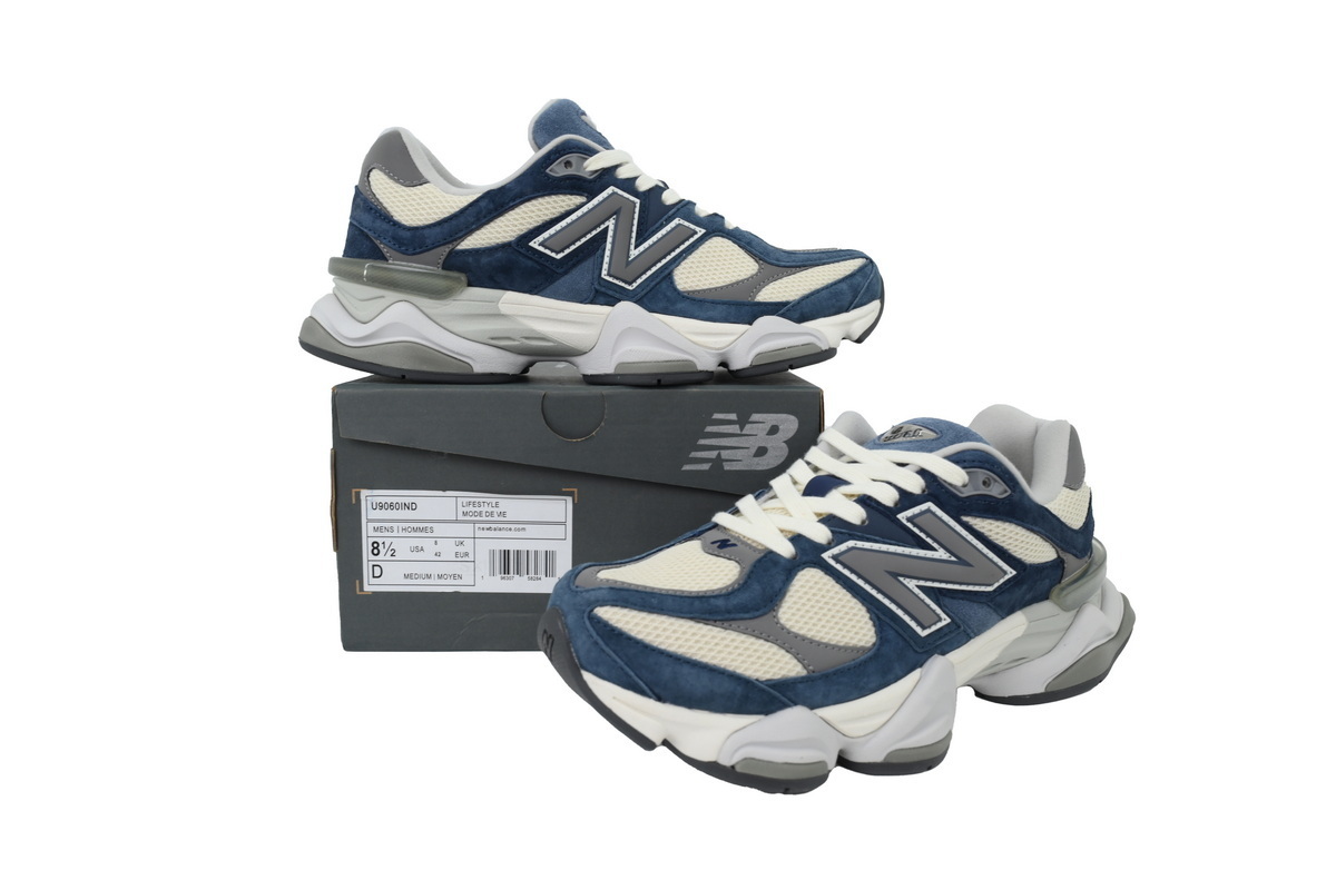 New Balance 9060 Natural--Indigo U9060IND