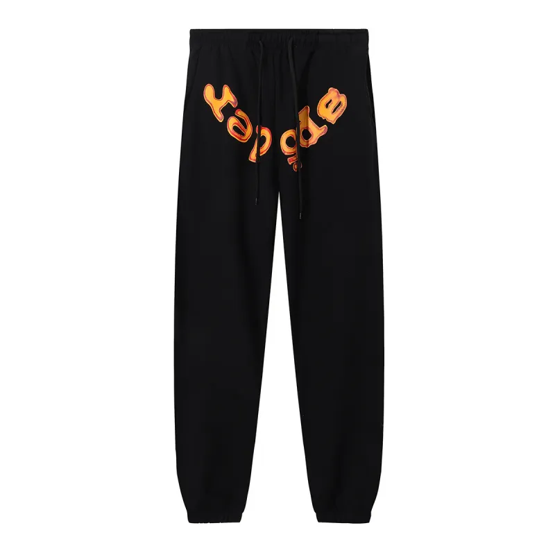 Sp5der OG Web V2 Hoodie & Sweatpant Set Black #8228