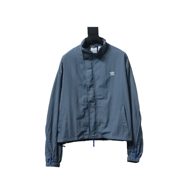 Adidas Originals Sportswear Gray Zip-up Jacket