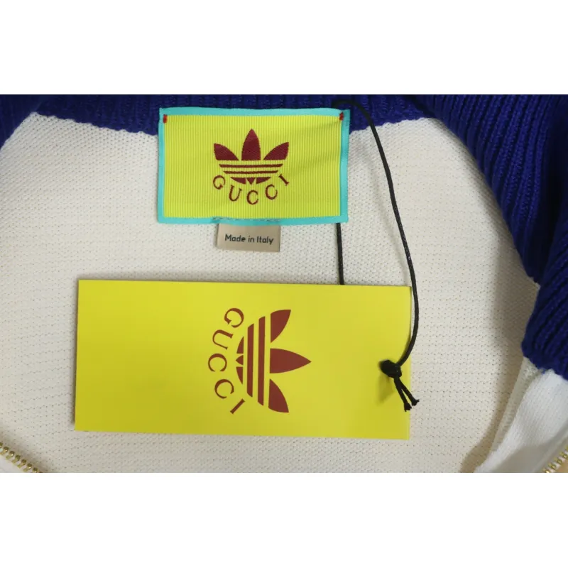 Adidas Originals x Gucci Zip-Up Jacket White
