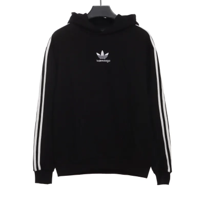 Balenciaga x Adidas Classic 3-Stripes Hoodie 01