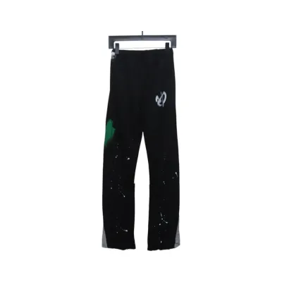 Gallery Dept Graffiti Splatter Sweatpants Black 02