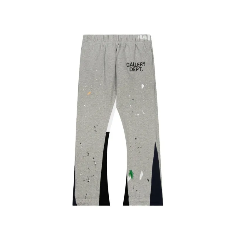 Gallery Dept. Painted Flare Sweat Pants Gray