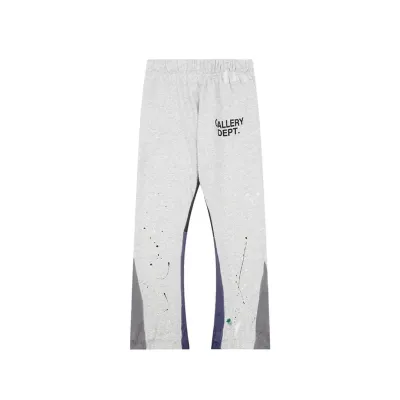 Gallery Dept. Painted Flare Sweat Pants Heather Gray 01