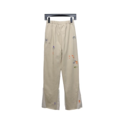 Gallery Dept Graffiti Splatter Sweatpants Yellow 02