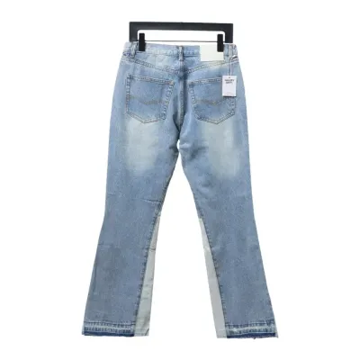 Gallery Dept Patchwork Flared Jeans Washed Blue 02