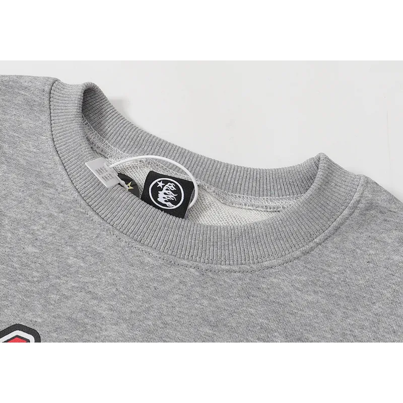 Hellstar Hoodie 'Is This What Heaven Sounds Like 1996' Black/Gray