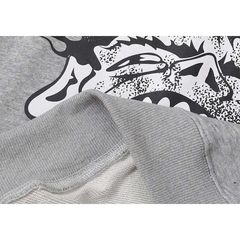 Hellstar Hoodie 'Is This What Heaven Sounds Like 1996' Black/Gray