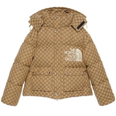 The North Face x Gucci Print Jacket Beige/Ebony 01