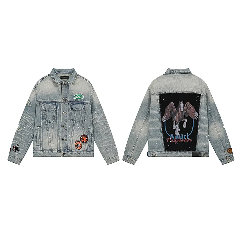 Amiri Casual Denim Jackets