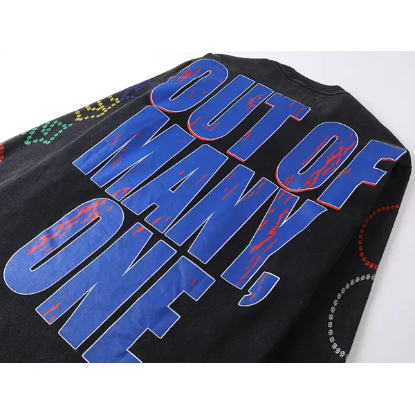 Godspeed Dream Team Long Sleeve T-shirt #1106 Black Wash