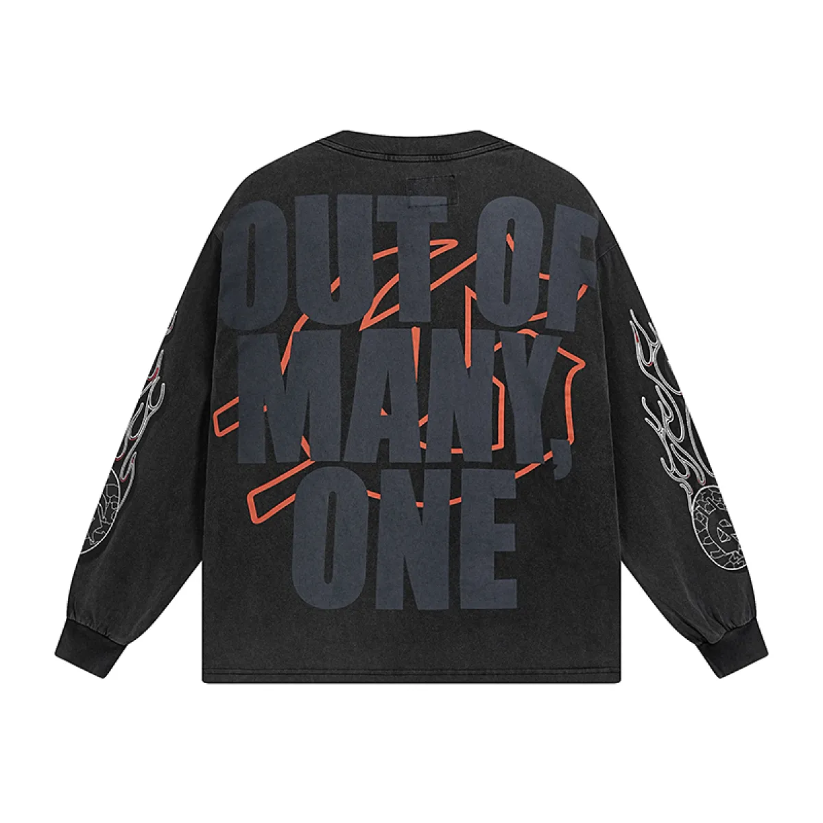 Godspeed Khaos Long Sleeve T-Shirt #1098 Black Wash