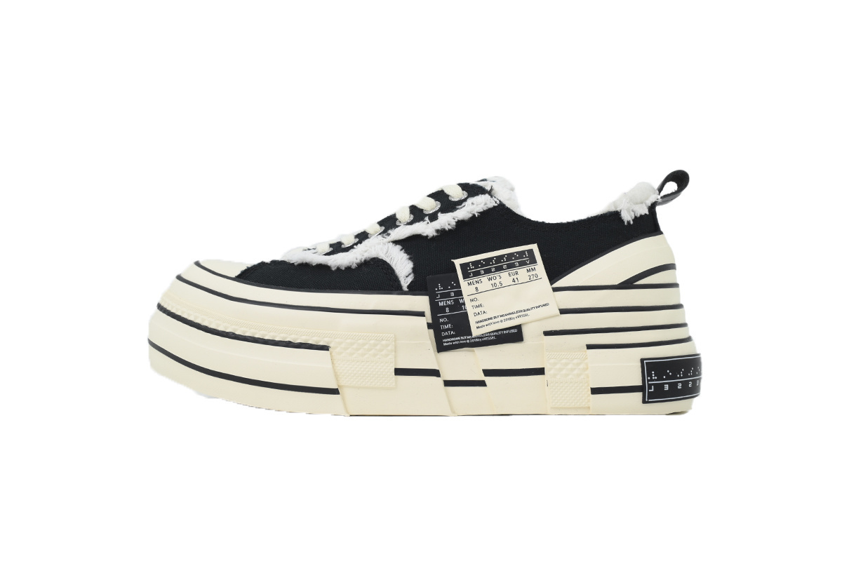 xVESSEL New Thick Soled Black