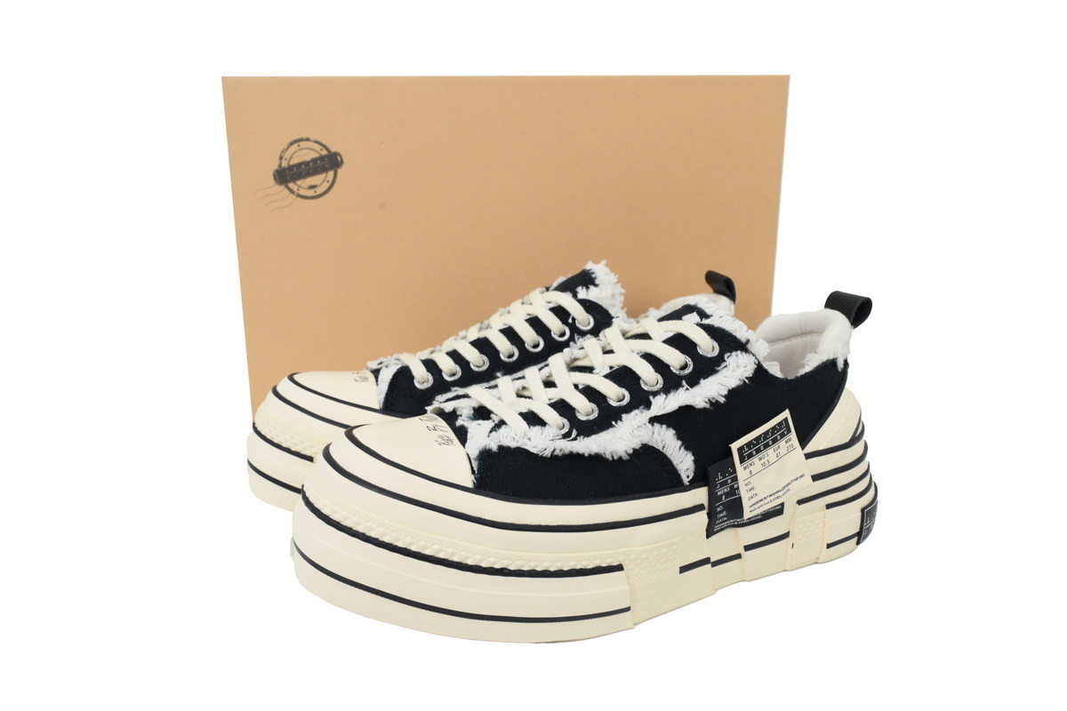 xVESSEL New Thick Soled Black