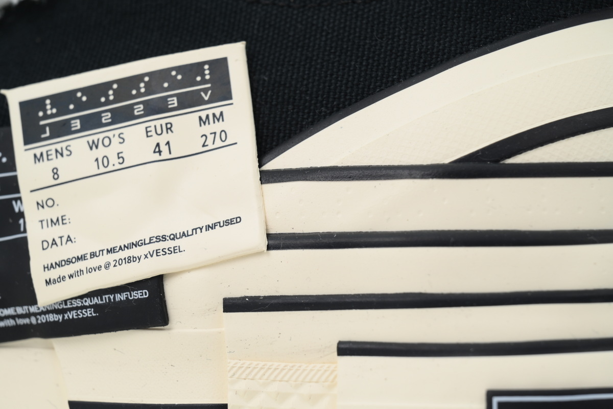 xVESSEL New Thick Soled Black