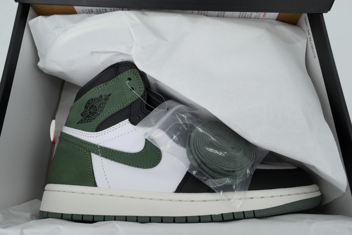 Air Jordan 1 Retro High OG Best Hand in the Game - Clay Green 555088-135