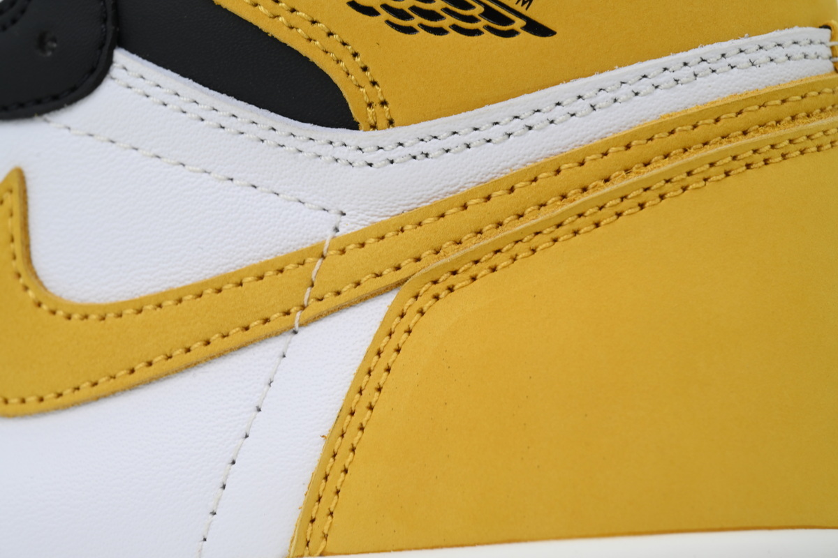 Air Jordan 1 Retro High OG Best Hand in the Game - Yellow Och 555088-109
