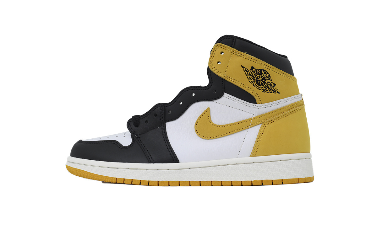 Air Jordan 1 Retro High OG Best Hand in the Game - Yellow Och 555088-109