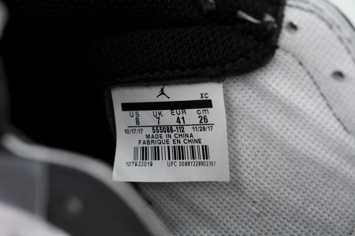 Air Jordan 1 Retro High Track Red 555088-112 