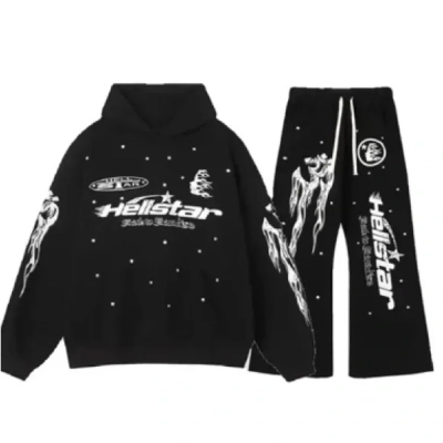 OBO Hellstar Studios Records Tracksuit Black  01