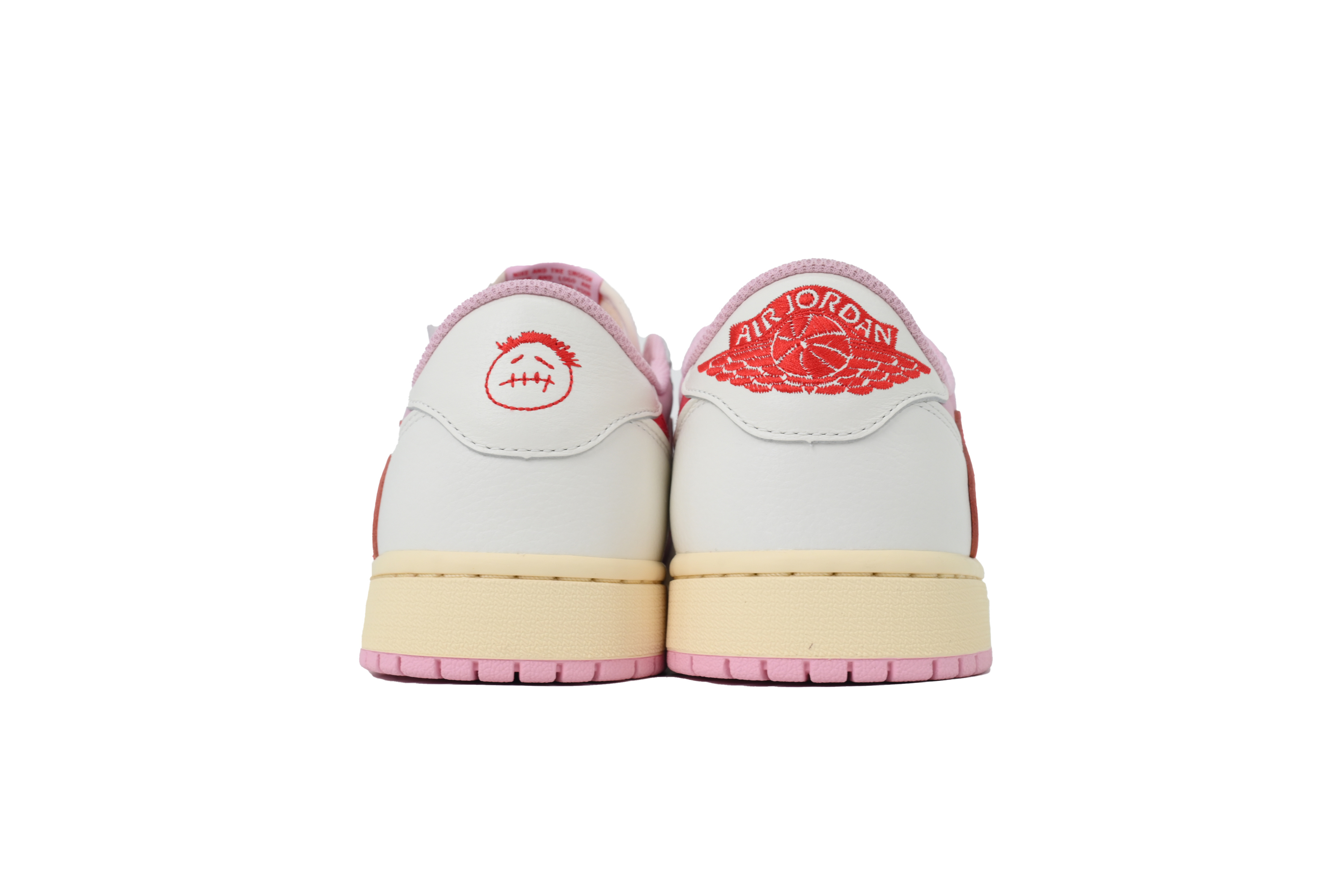 Top Version Travis Scott x Air Jordan 1 Low Hot Powder Pouring IQ7604-101