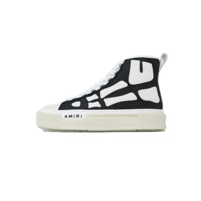 Amiri Skel Court High Black And White 01