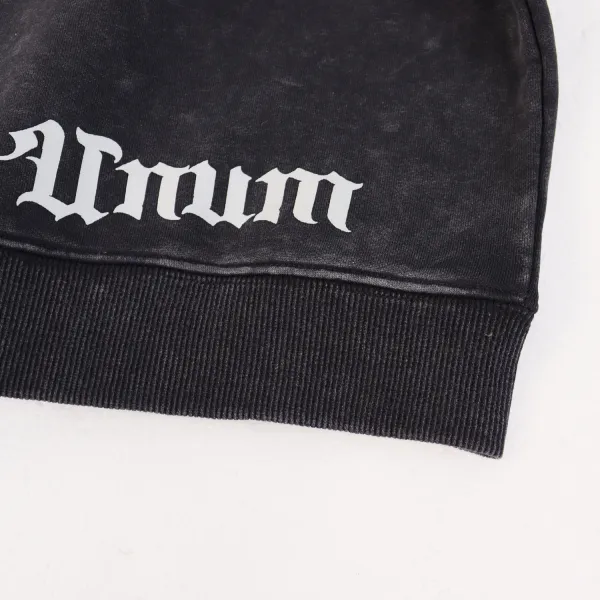 Godspeed Black Monday Hoodie #5537 Washed Black/Red