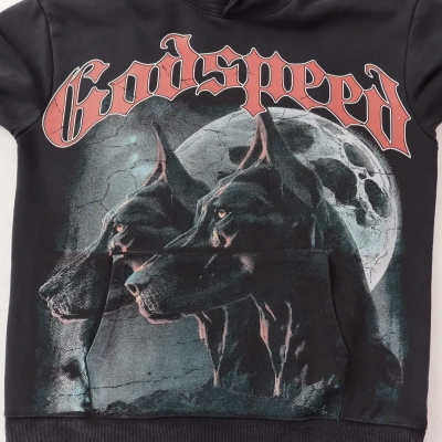 Godspeed F.T.D Hoodie #5502 Black 02
