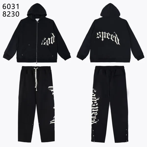 Godspeed OG Logo Sweatsuit G6031-8230 Black White