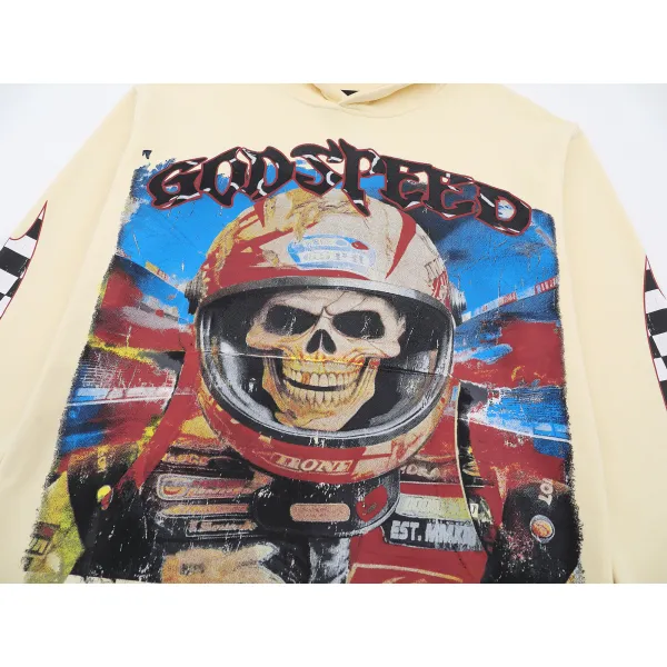 Godspeed Racer Goldie Hoodie Bone