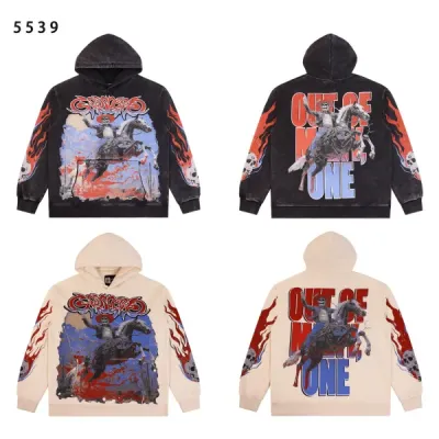 Godspeed Thoroughbred Hoodie #5539 Washed Black/Apricot 01