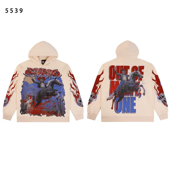 Godspeed Thoroughbred Hoodie #5539 Washed Black/Apricot