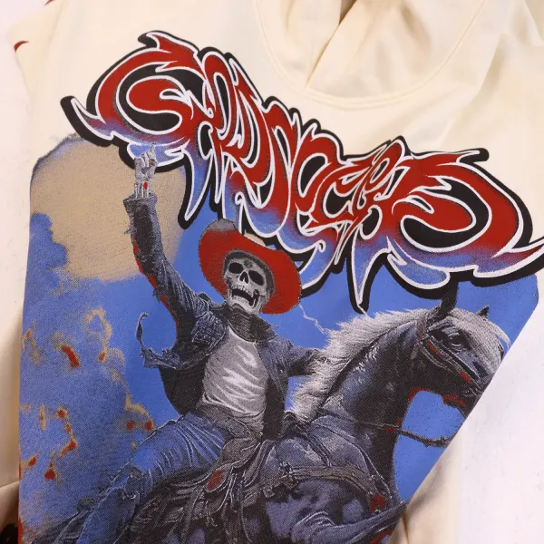 Godspeed Thoroughbred Hoodie #5539 Washed Black/Apricot