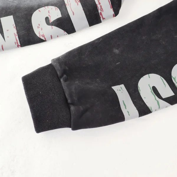 Godspeed Top 5 Slizzy VVS Hoodie #5538 Washed Black/Apricot