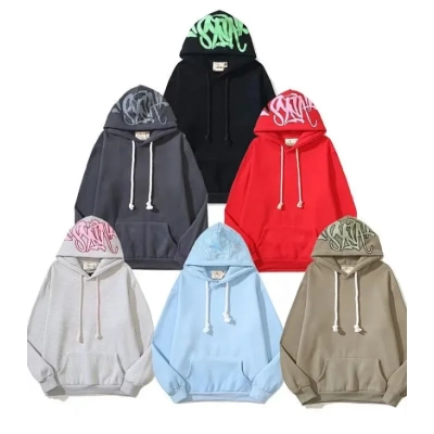 Syna World Hoodies & Pants Tracksuit Black /Dark Grey /Light Gray /Blue /Green /Red Set YZ 241203 01