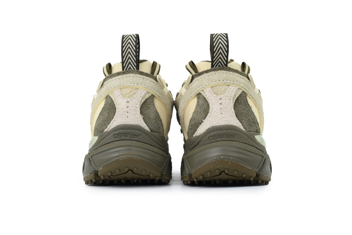 Off-White Be Right Back Grayish Green OMIA295F25 LEA001 5717