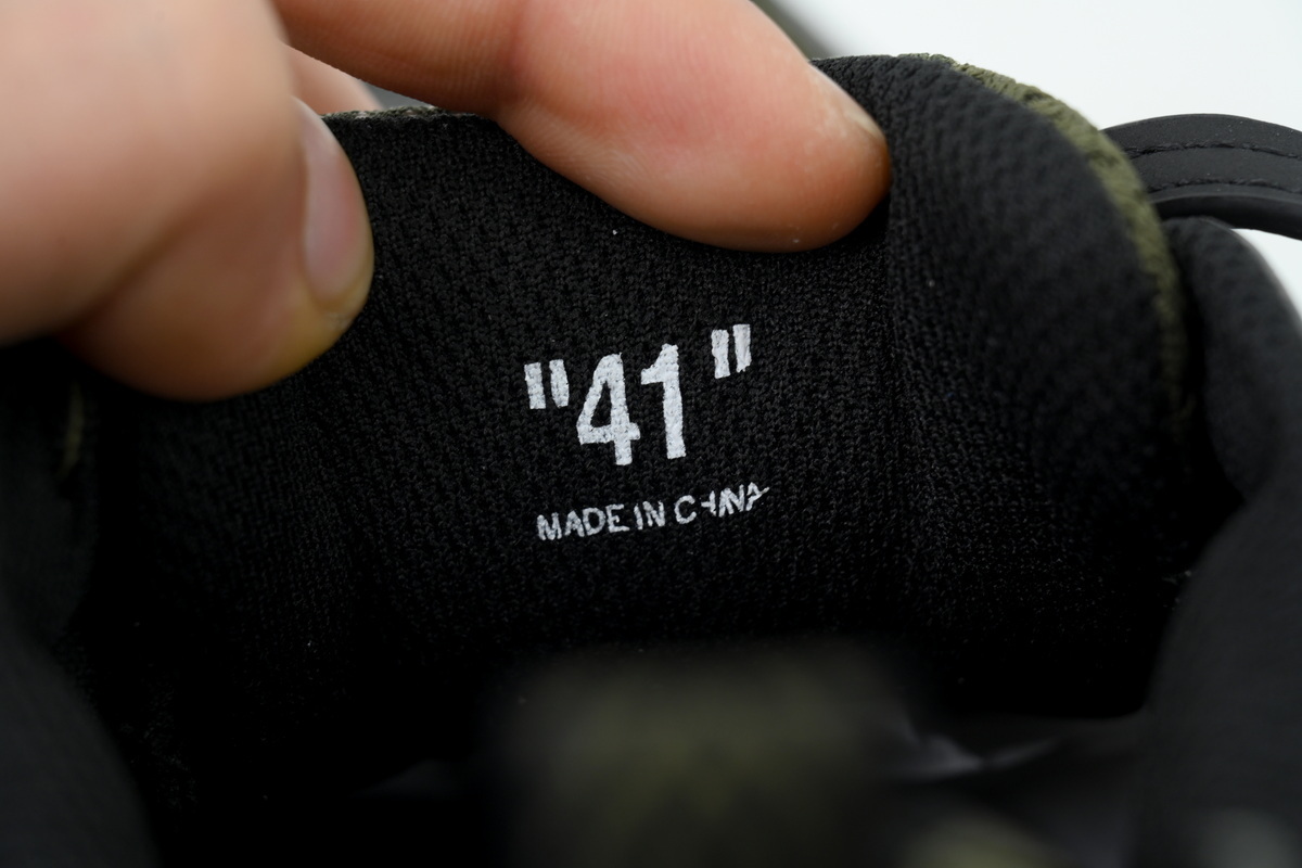 Off-White Be Right Dark Green OMIA295F25 FAB003 6310