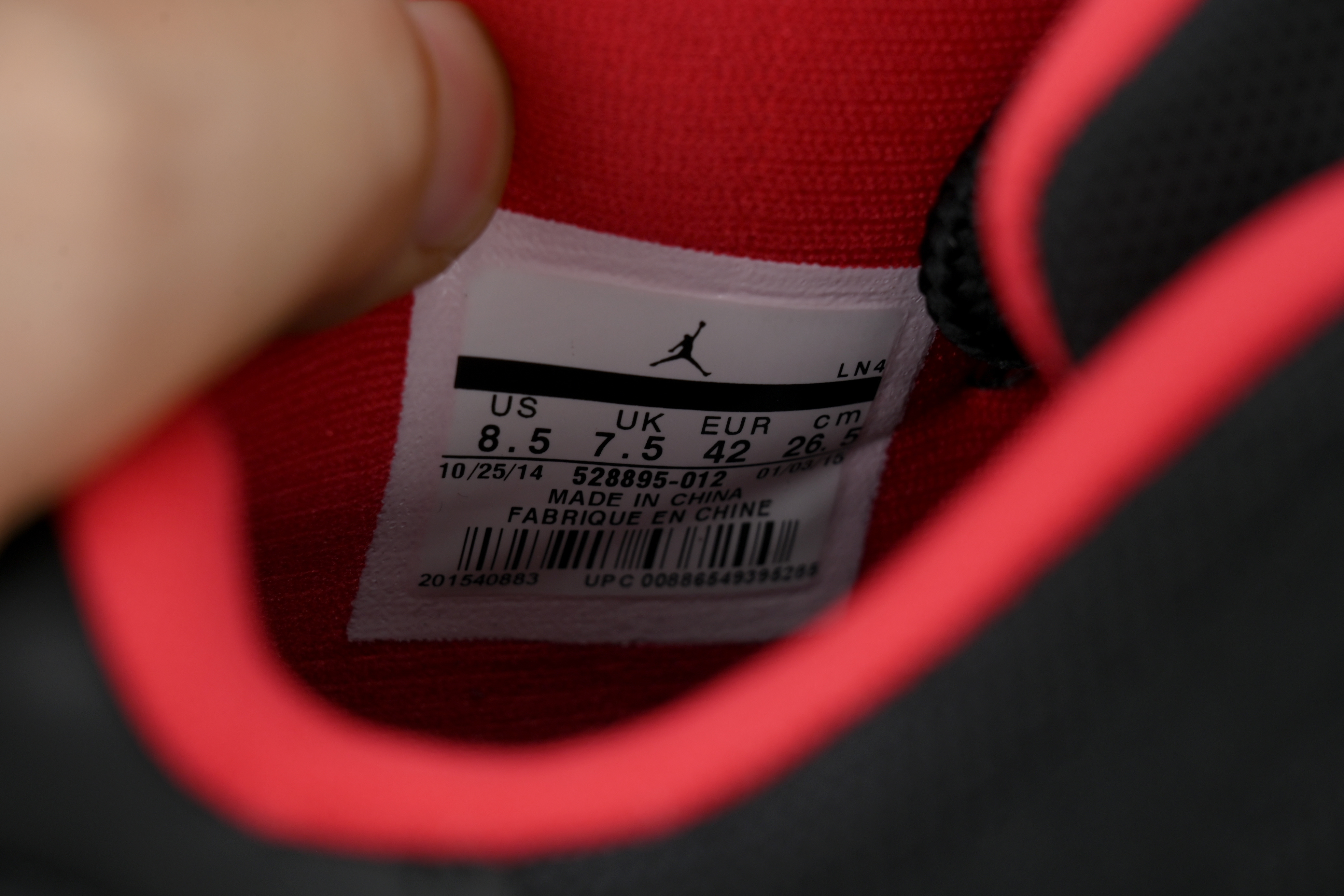 Air Jordan 11 Retro Low Bred 528895-012