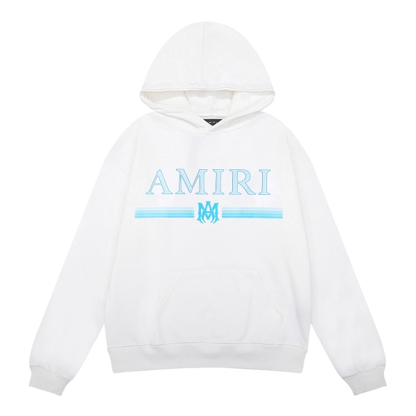AMIRI Bar Hoodie #9239 Black/White