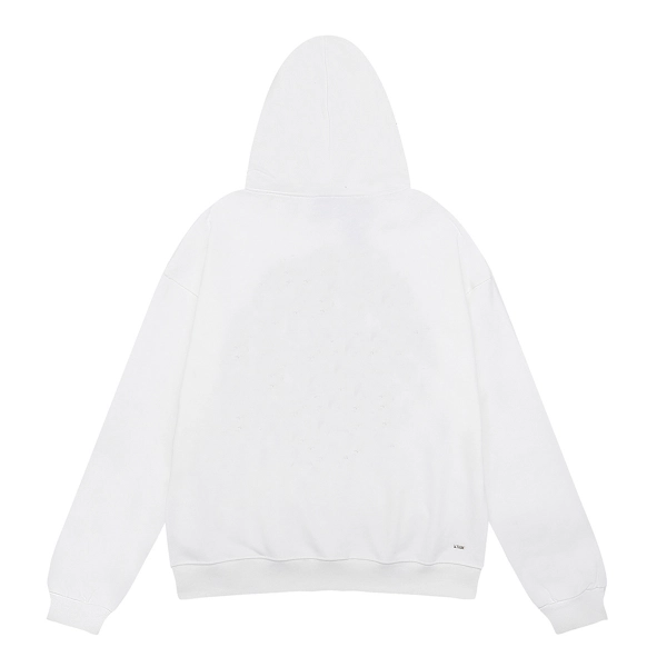 AMIRI Cny Rabbit Logo Hoodie #9261 Black/White