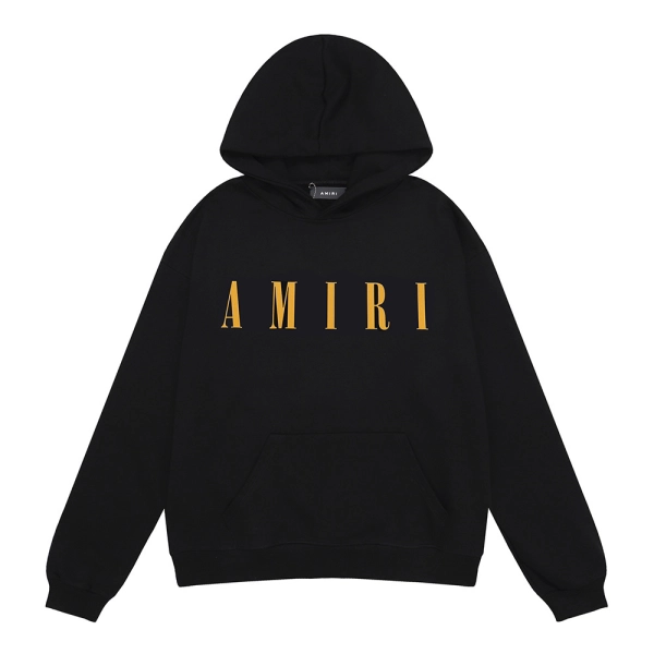 AMIRI Core Logo Hoodie #9201 Black/White