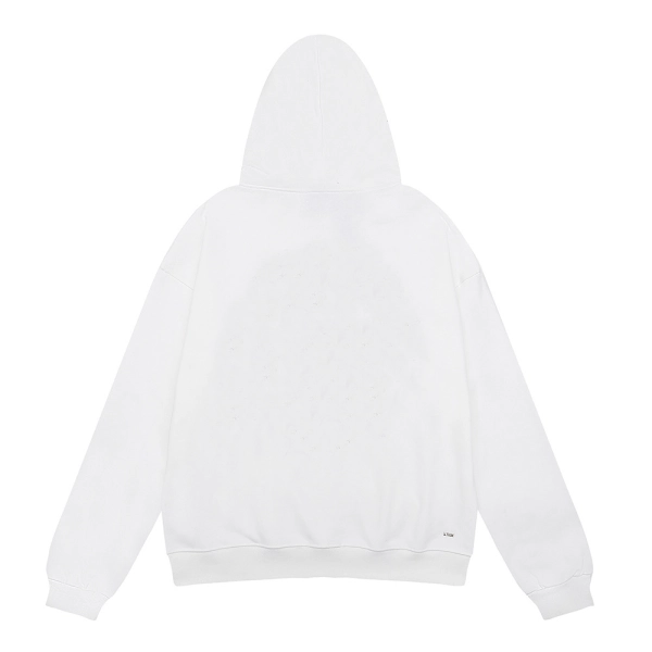 AMIRI Core Logo Hoodie #9201 Black/White